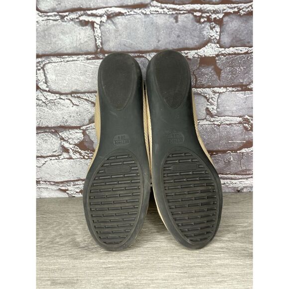 Studio Flexx Beige Leather Perforated Comfort Flats Shoes Women Sz 9M US/40.5EU - Picture 8 of 16